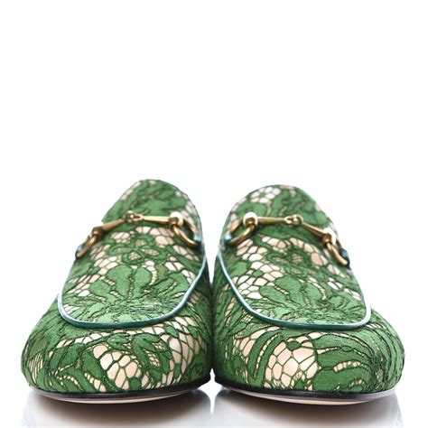 gucci princetown green|gucci princetown mule women.